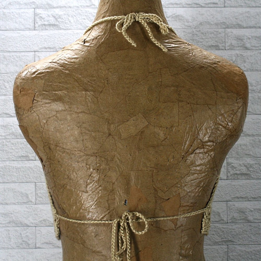 HAND CRAFTED Crop Top Crochet Bikini Halter Neutral Festival Rave Tan Various - Picture 4 of 14